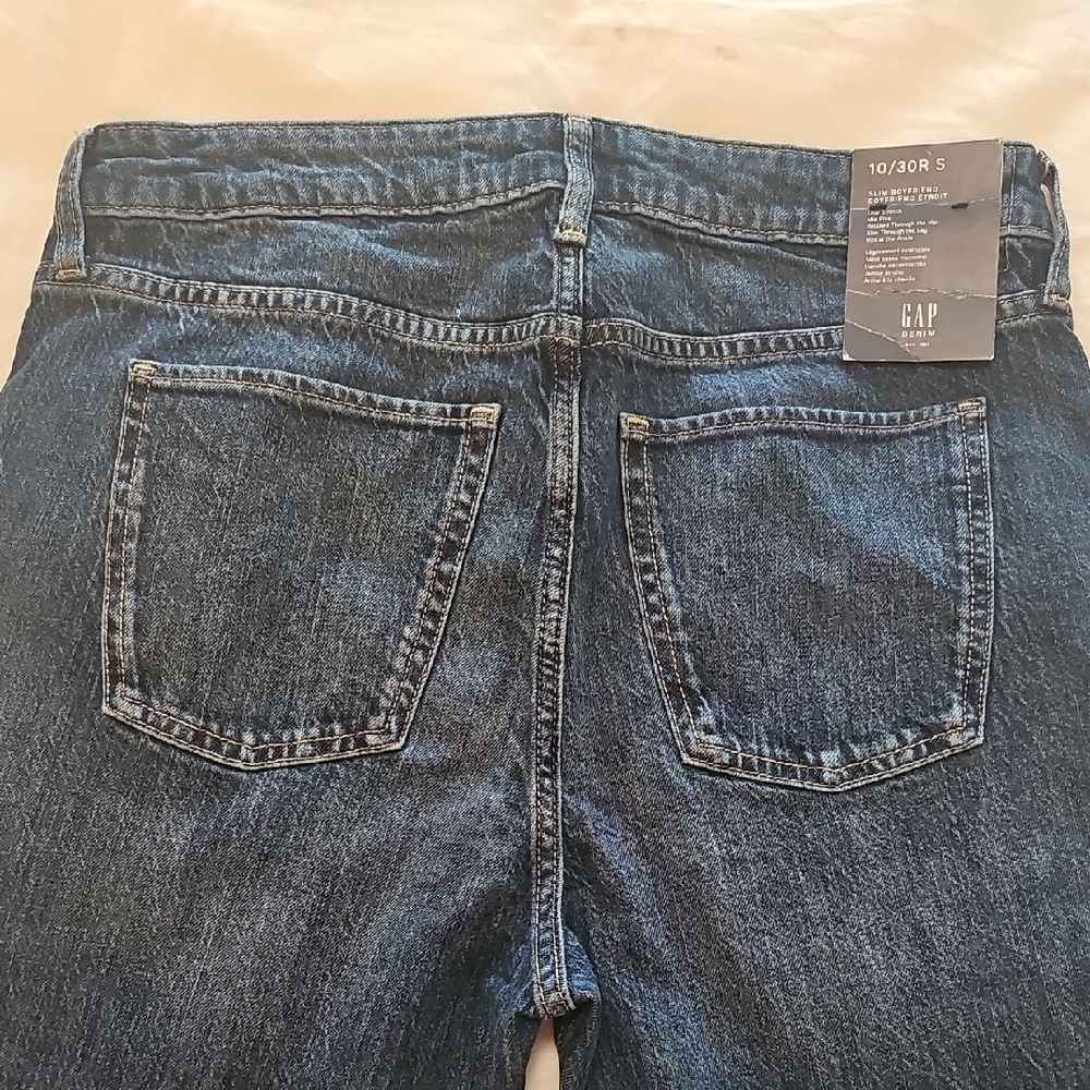 GAP Blue Slim Jeans with Vintage Wash